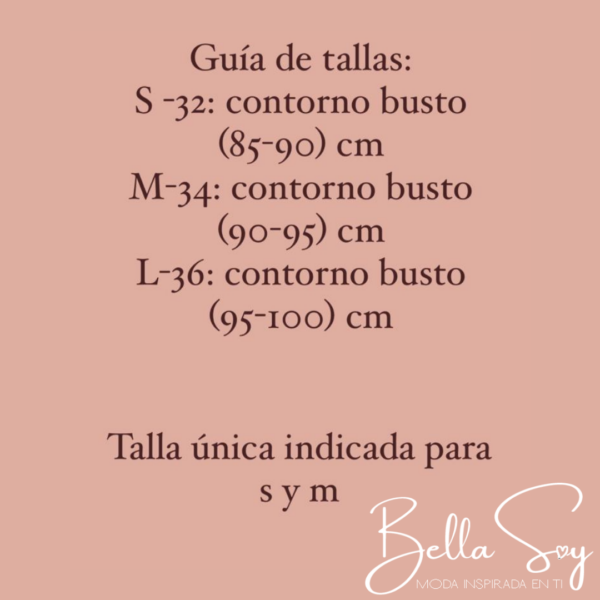 Guía de tallas