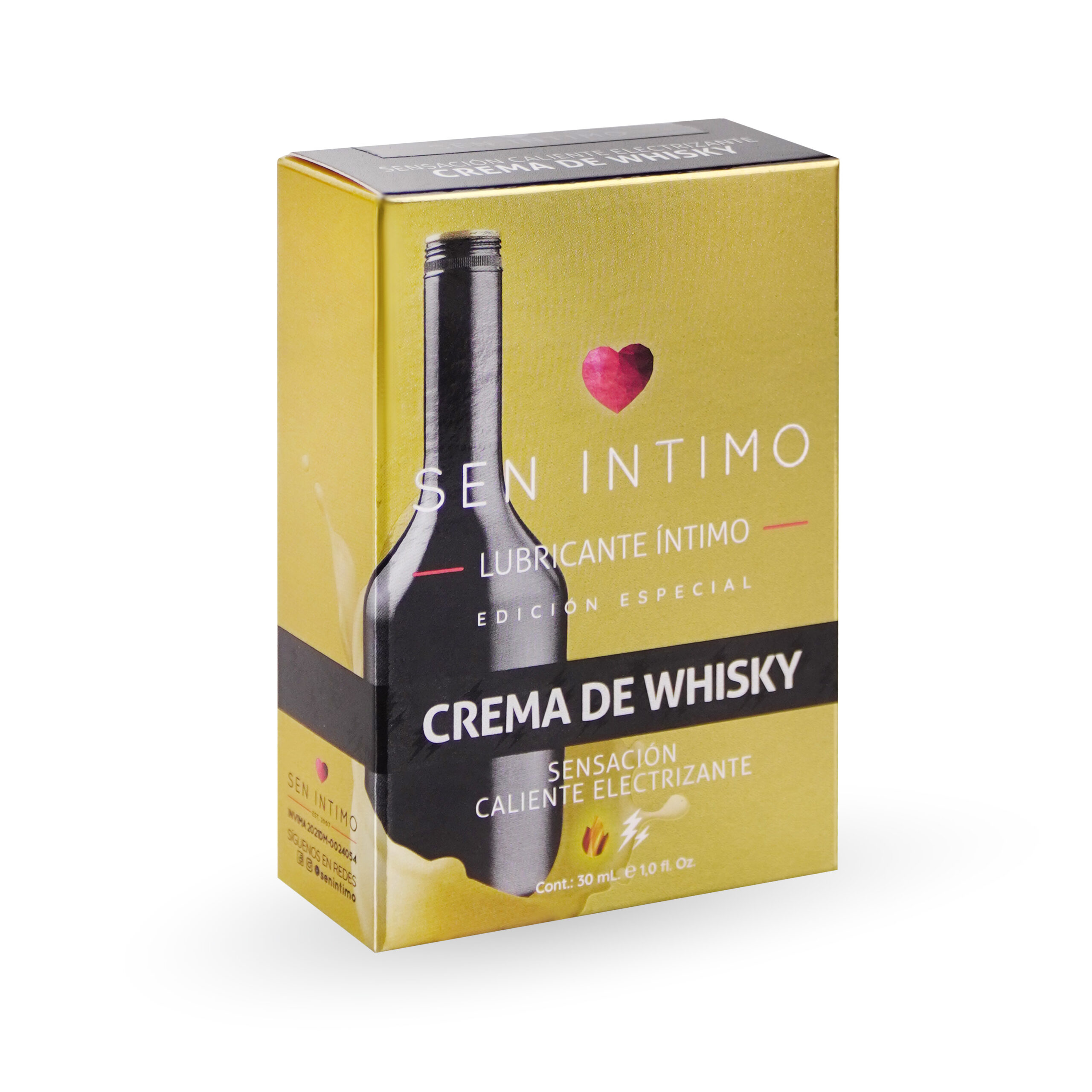 Lubricante crema de whisky