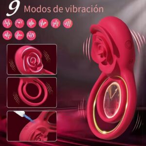anillo rosa vibradora