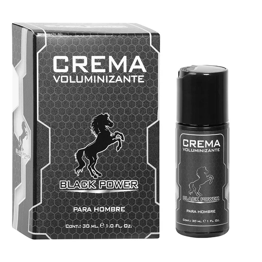 crema voluminizante black power