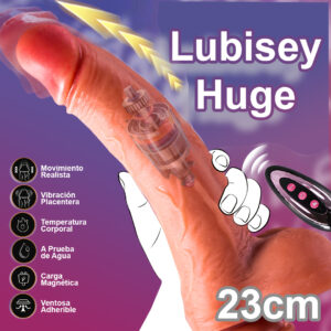 vibrador realista enorme 23cm