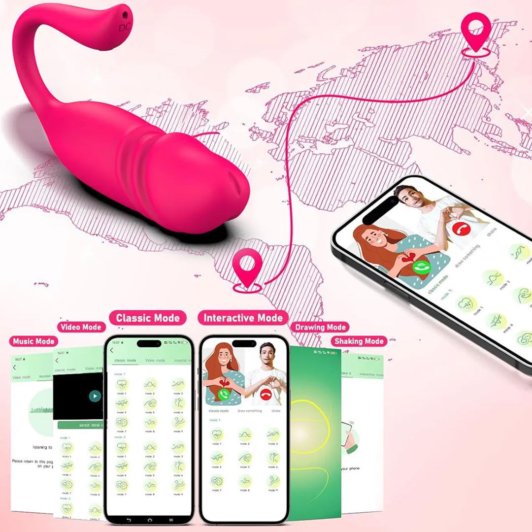 Vibrador Sexual Elias con APP